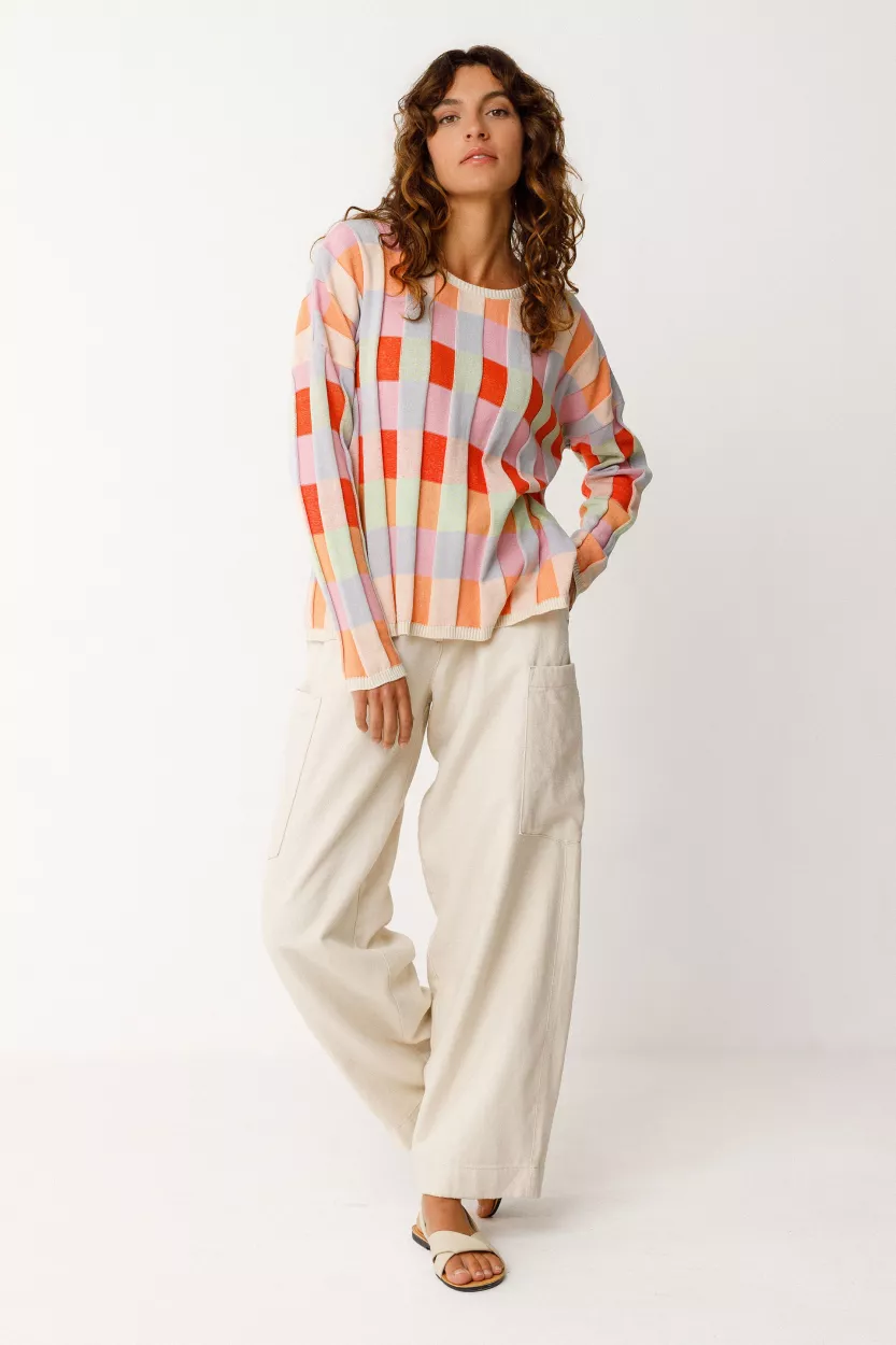 Pull BITA-GOTS multicolore – vue 2