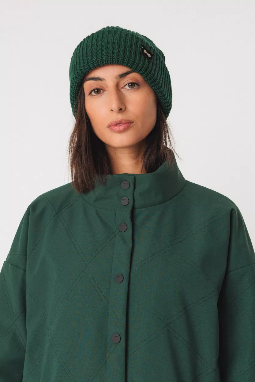 Bonnet ZALA vert foncé