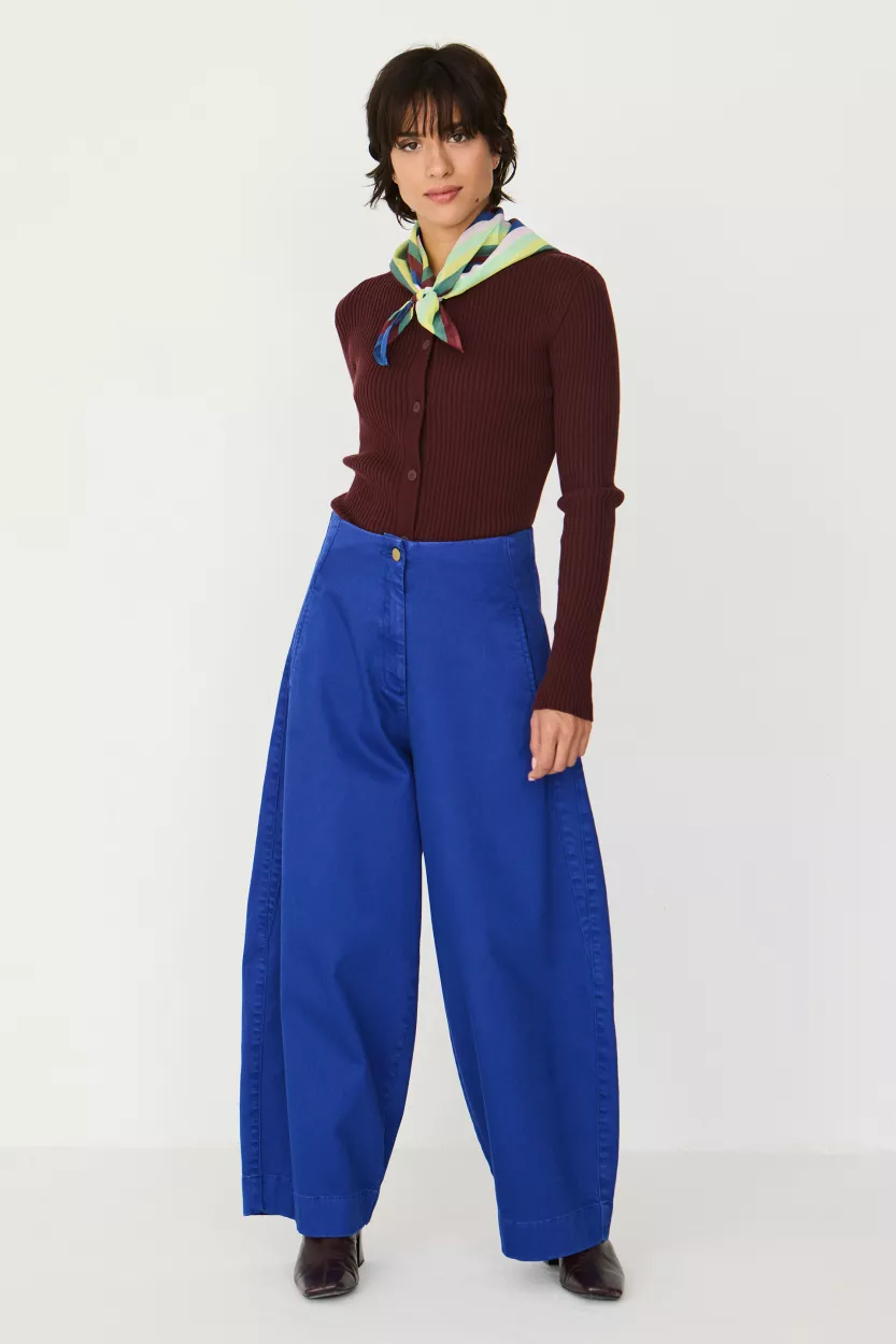 Pantalon MARI-GOTS bleu – vue 5