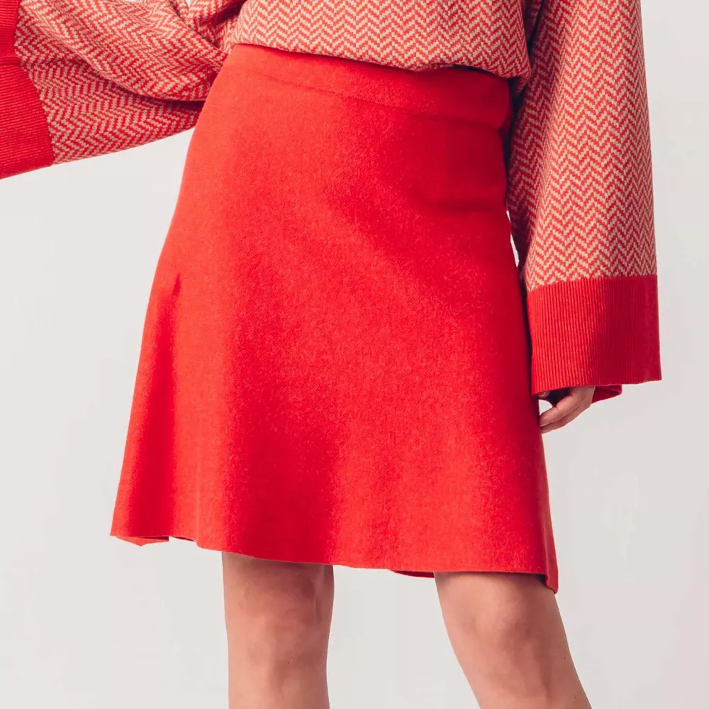 Jupe TIRTSA rouge
