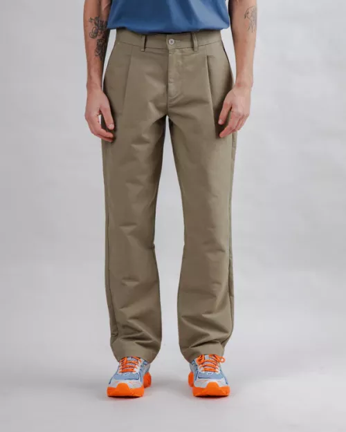 Pantalon à pinces SOBREMESA Kaki