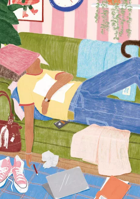 Mini puzzle LA PETITE SIESTE 100 pièces – vue 2