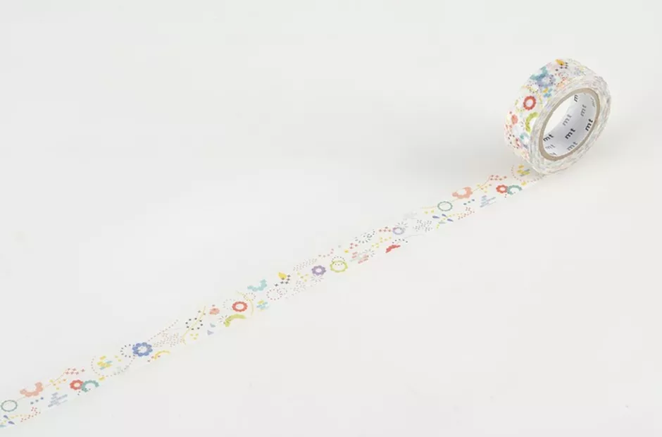 Rouleau 15mm x 10m mix colorful pop – vue 2