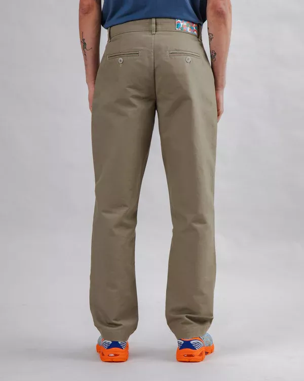 Pantalon à pinces SOBREMESA Kaki – vue 3
