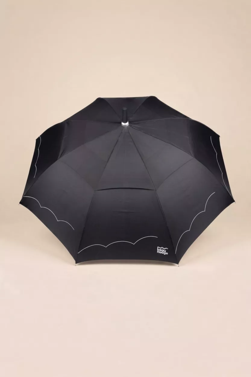 Parapluie Le Gentleman Noir immuable – vue 3
