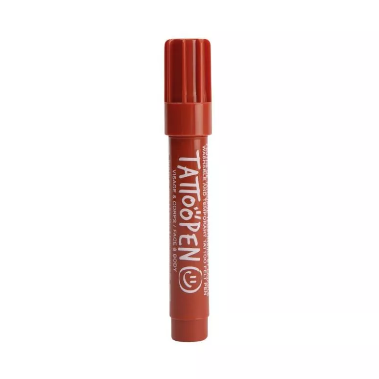 Feutre de tatouage temporaire TATTOOPEN Brun – vue 2