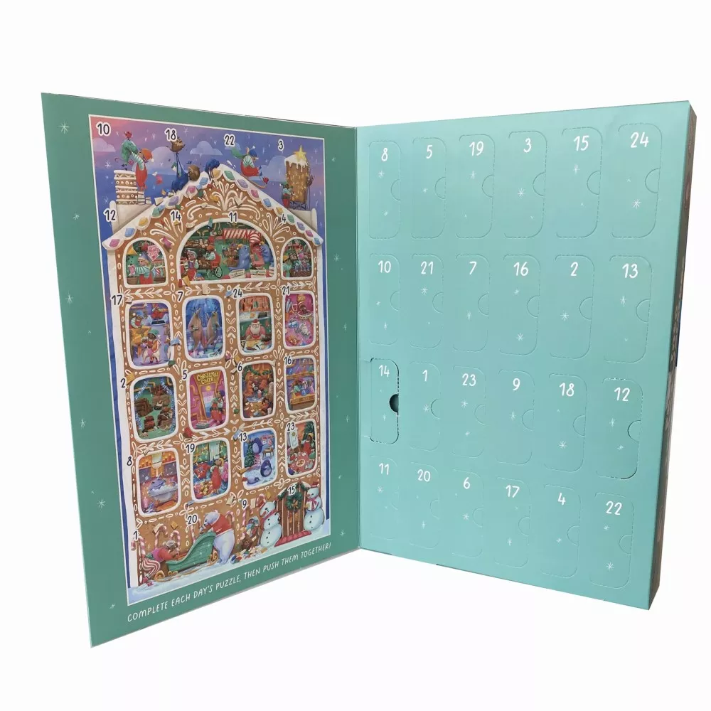 Calendrier de l'avent ENFANT 24 puzzles 20 pièces – vue 2