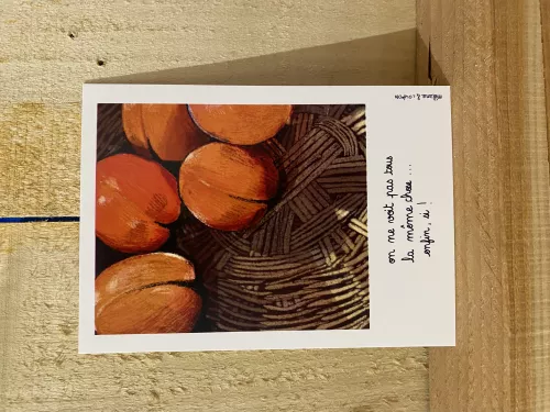 Carte postale Abricots