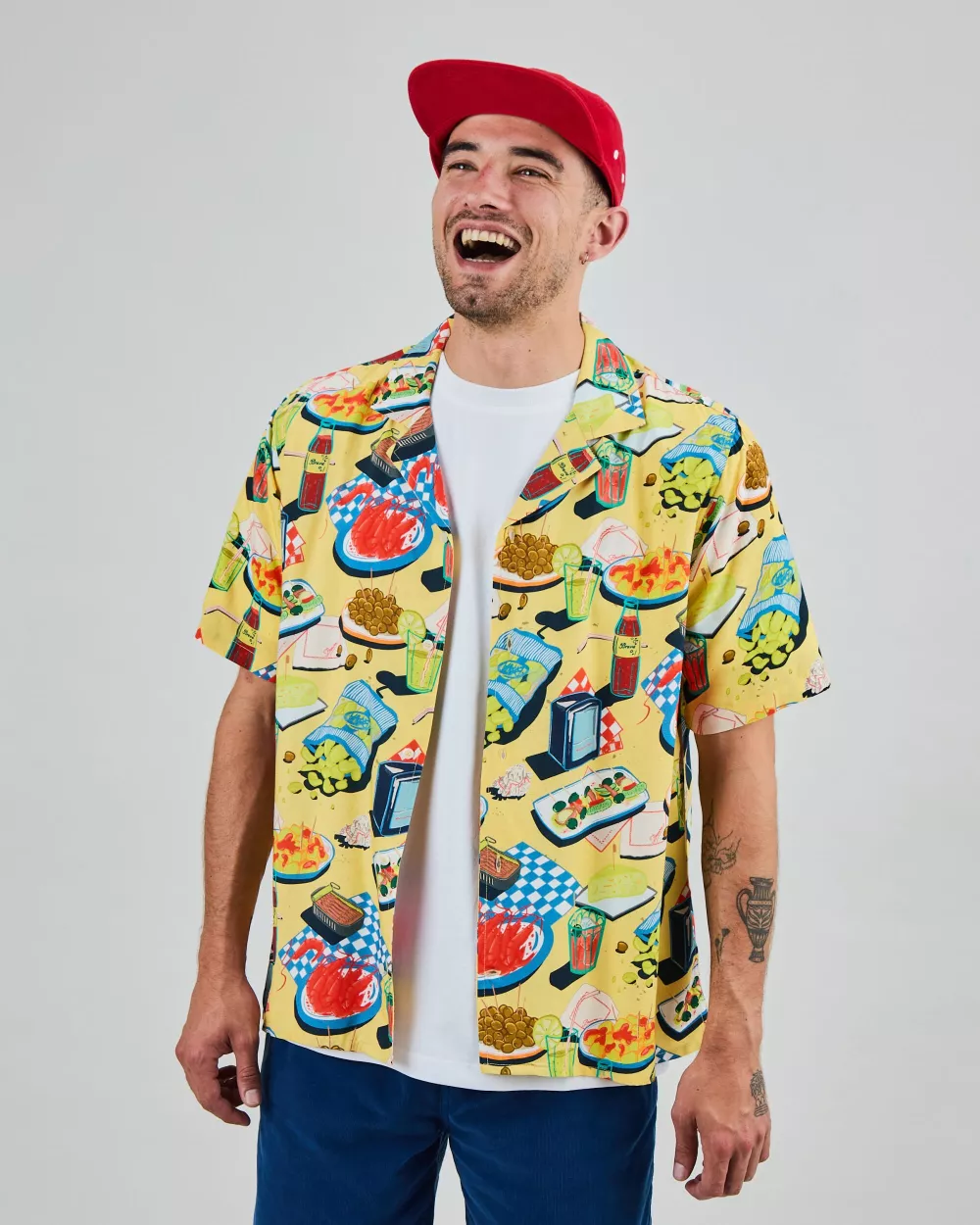 Chemise Homme Aloha CHIRINGUITO jaune