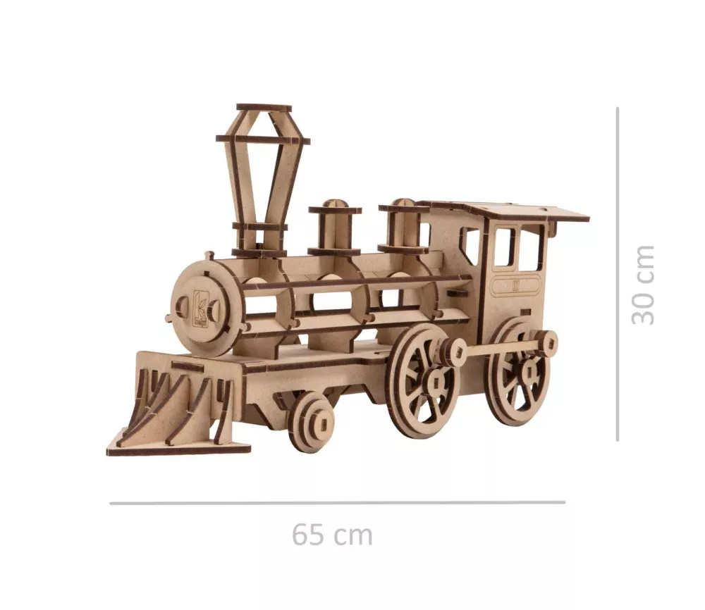 Maquette Locomotive XL bois – vue 3