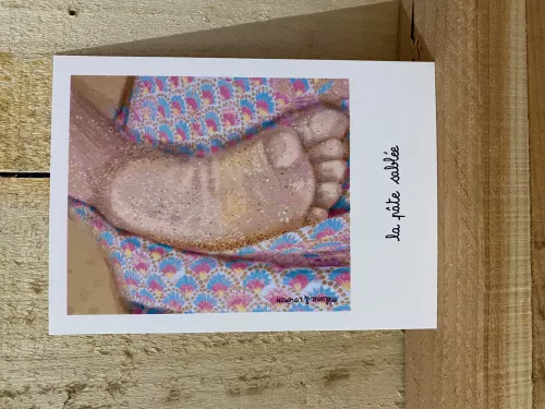 Carte postale Pâte sablée