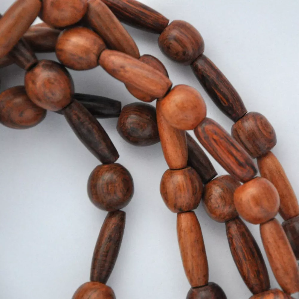 Collier en palissandre TSOTRA – vue 2
