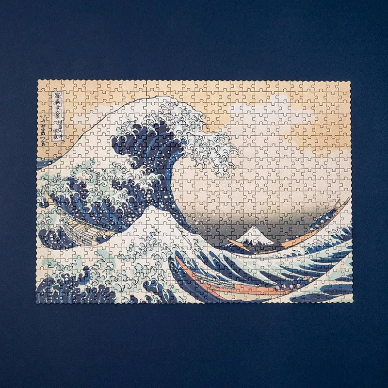 Cube Puzzle HOKUSAI THE WAVE 520 pièces – vue 2