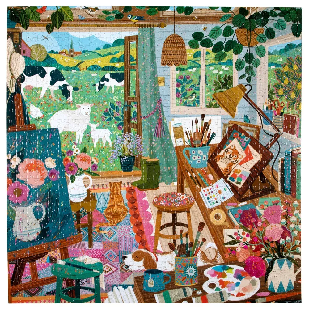 Puzzle ARTIST'S COTTAGE - 1000 pièces – vue 2