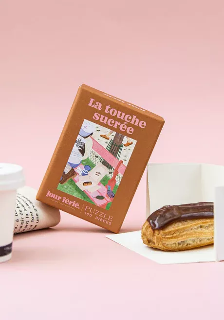 Mini puzzle LA TOUCHE SUCRE 100 pièces