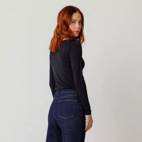 T-shirt SEI noir – vue 2