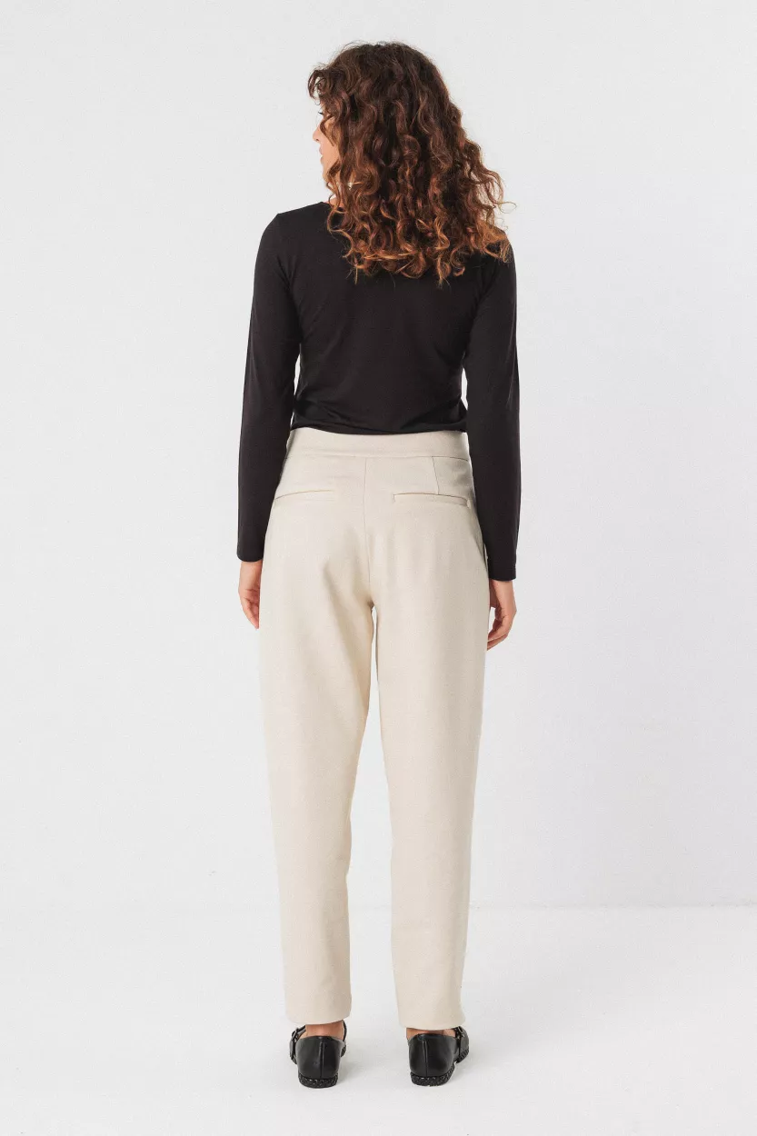 Pantalon GOIANNE crème – vue 2