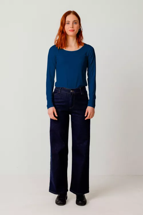 Top ZUR-7 bleu foncé