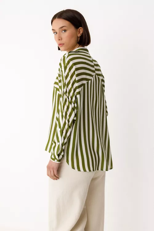 Chemise EKIA motif Stripes