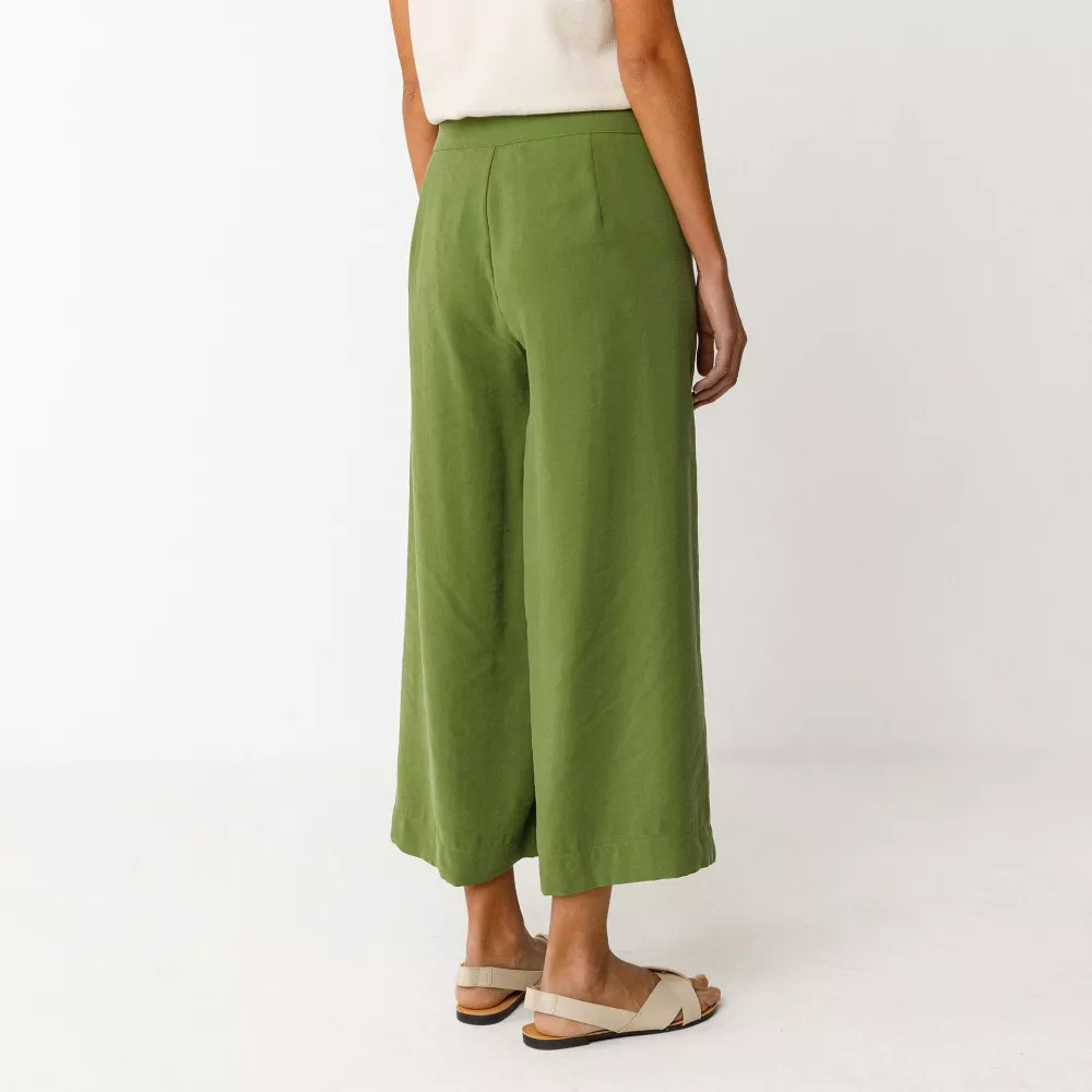 Pantalon ENETZ vert avocat – vue 4
