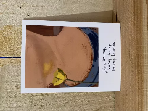 Carte postale Bouton d'or