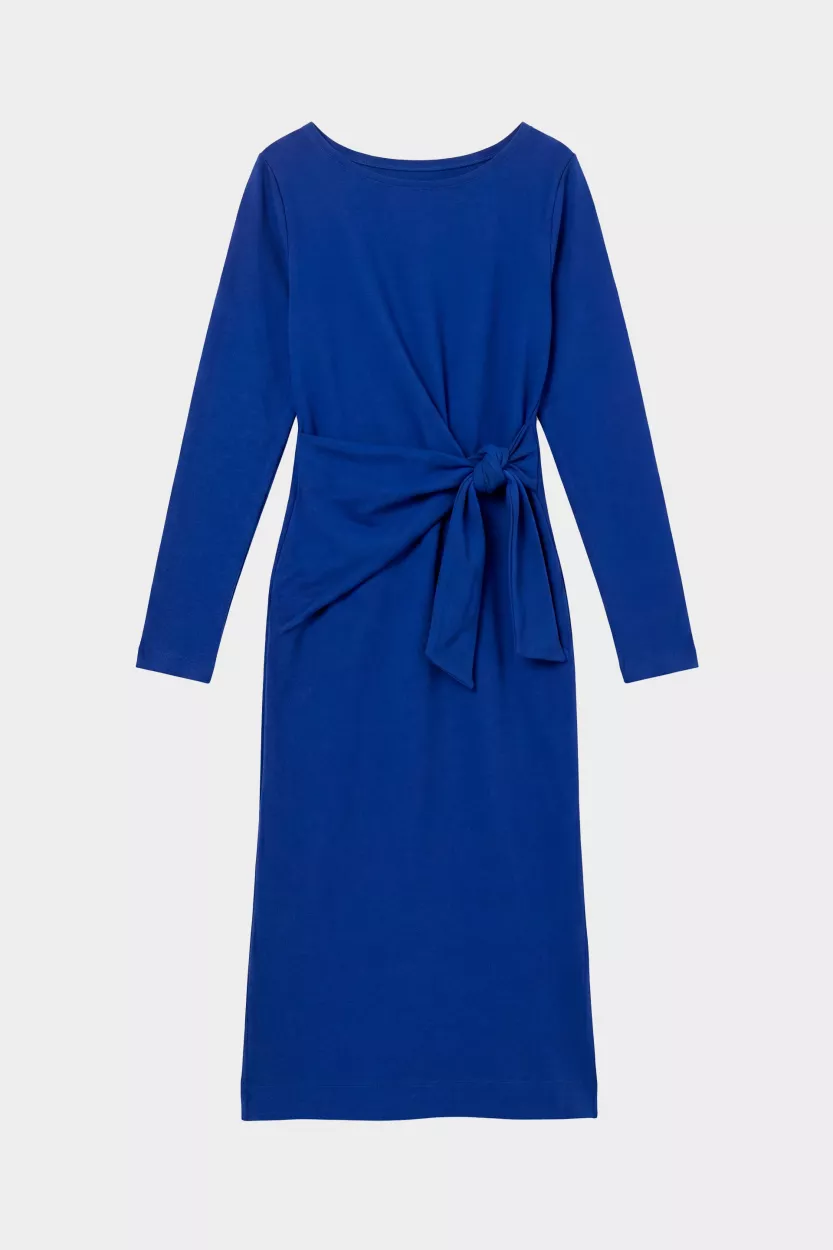 Robe IDE-GOTS bleu électrique – vue 5