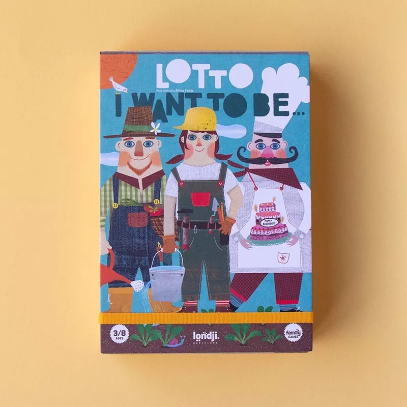 Jeu de loto I WANT TO BE