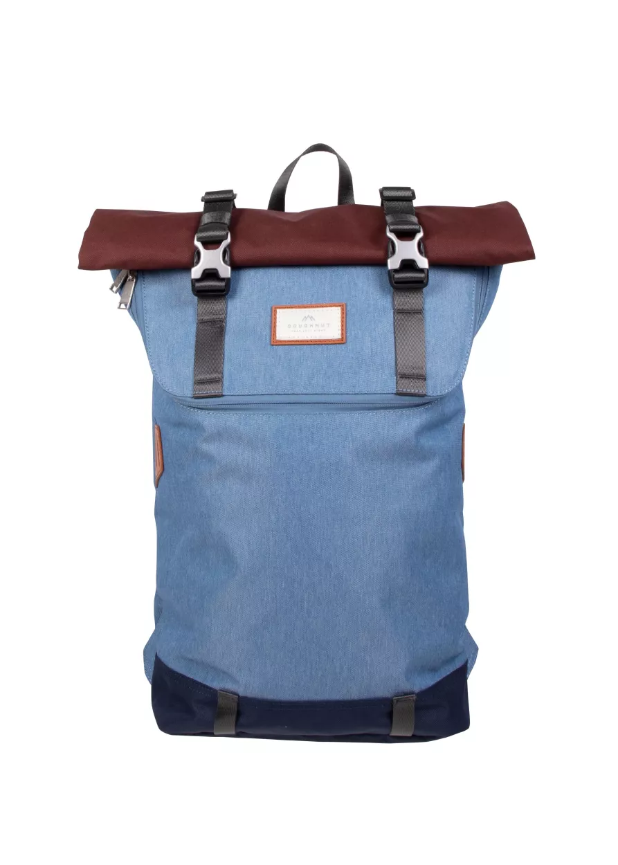 Sac à dos CHRISTOPHER Earth Tone Series - Grey Blue x Maroon