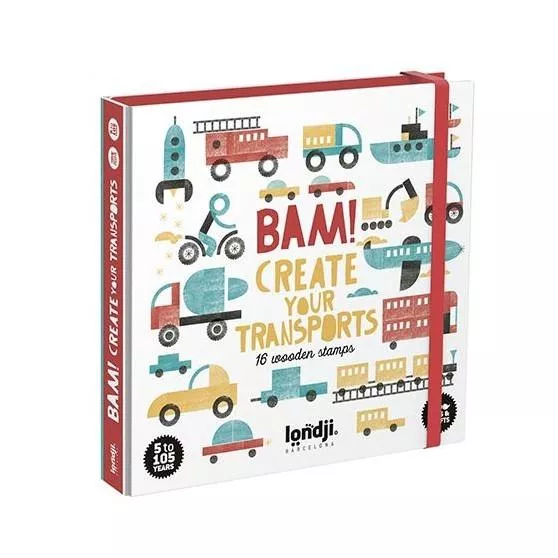 Jeu tampons BAM! Transports