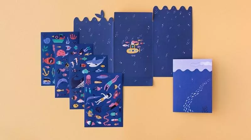 Stickers SEA - Set de 150 autocollants amovibles – vue 9