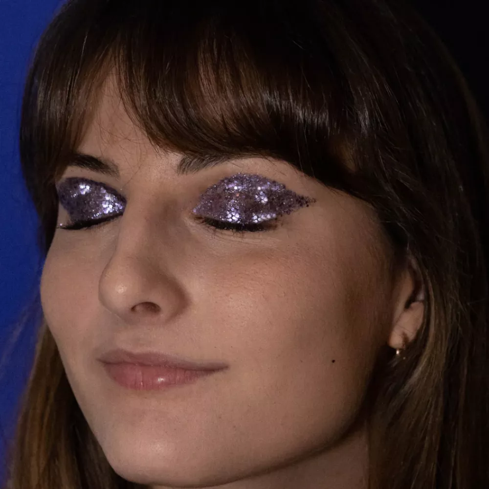 Paillettes biodégradables SPARKLE V2 Pluie Violette – vue 7
