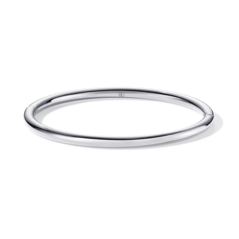 Bracelet AN-O Rhodium Argent