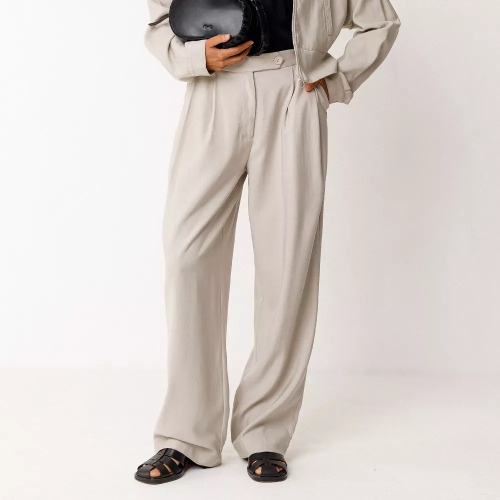 Pantalon HAIDE gris clair – vue 4