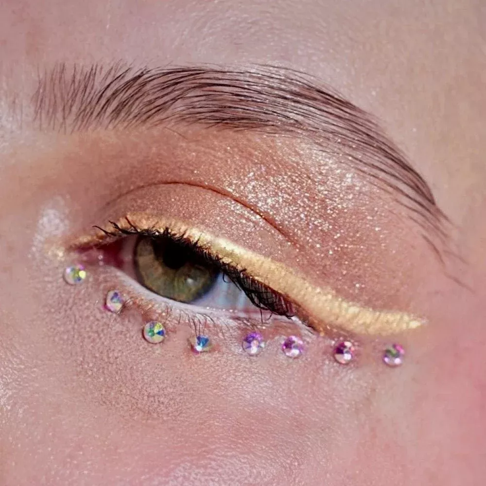 Eyeliner Pailleté Or Métallique – vue 2