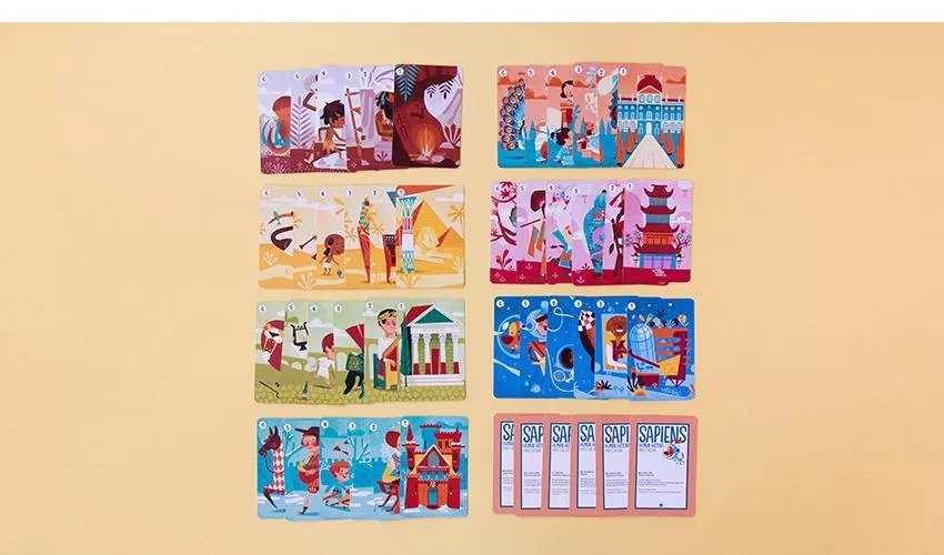Jeu de cartes SAPIENS, human history – vue 12
