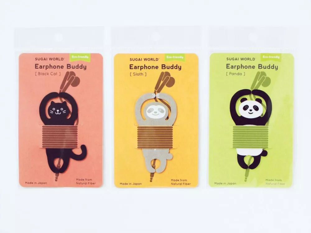 Enroule-câble Earphone Buddy Panda – vue 2