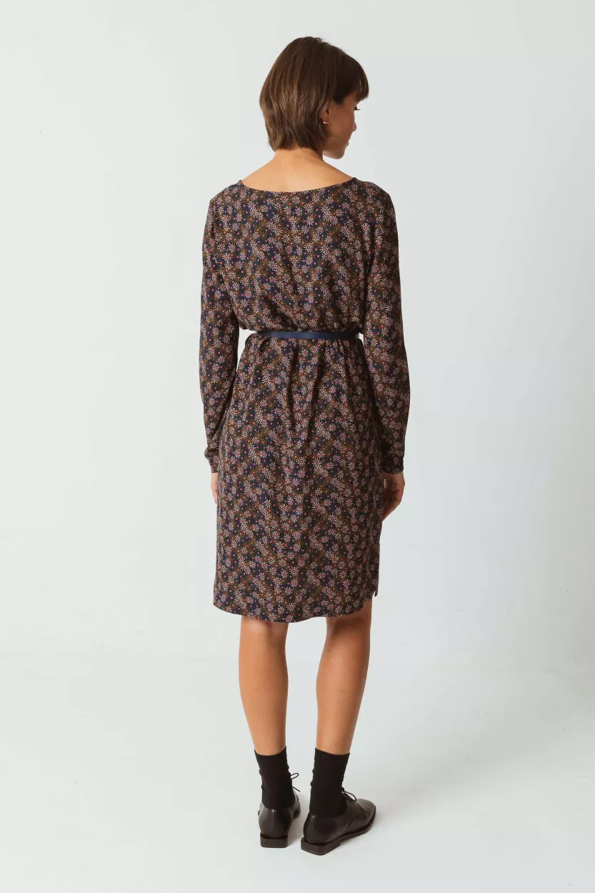 Robe EDURTZETA imprimé fleuri – vue 3