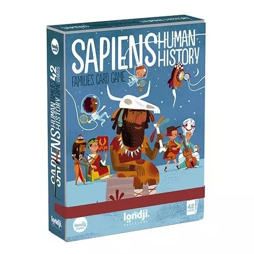 Jeu de cartes SAPIENS, human history