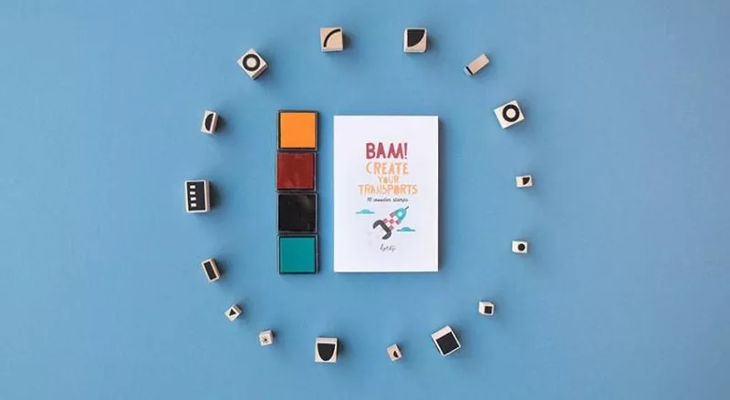 Jeu tampons BAM! Transports – vue 7