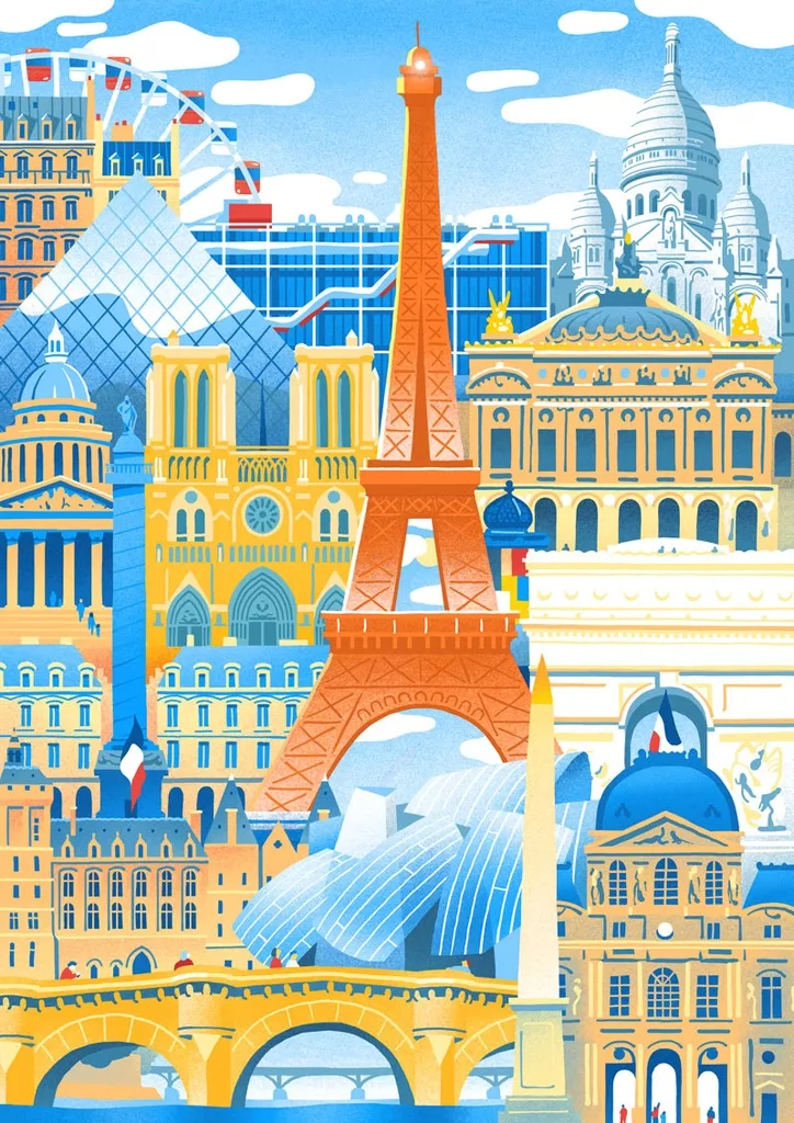 Cuzzle PARIS EN FOLIE de Mahé Puzzle bois 30 pièces – vue 2
