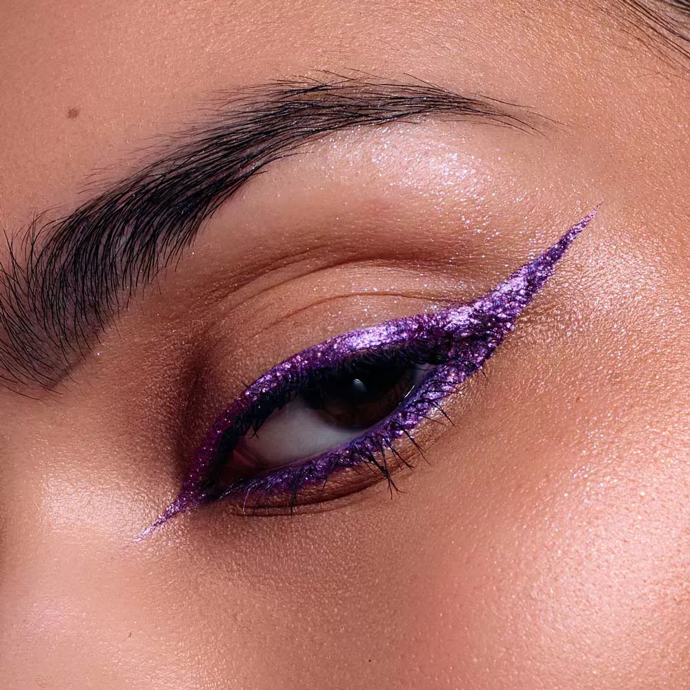 Eyeliner Pailleté Violet – vue 4