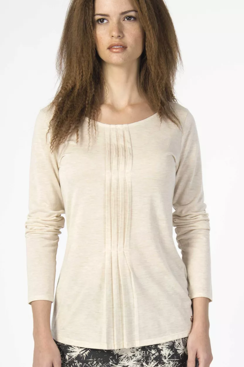 T-shirt ml KLIO crème – vue 3