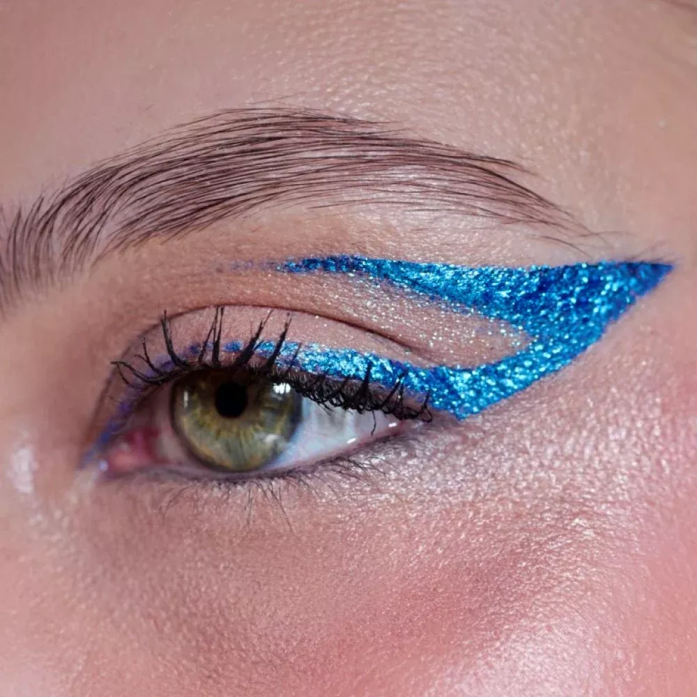 Eyeliner Pailleté Bleu Électrique – vue 5