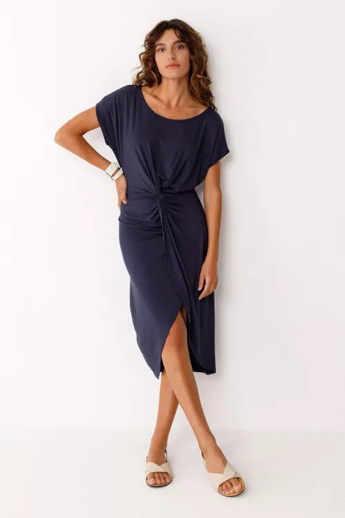 Robe AMADE bleu marine