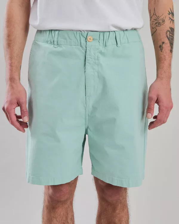 Short Homme RELAXED bleu dauphin – vue 2