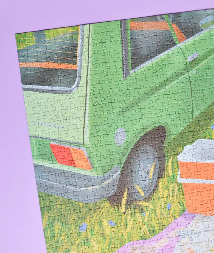 Puzzle LE CASSE-CROUTE, 1000 pièces – vue 7