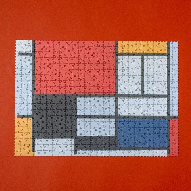 Cube Puzzle MONDRIAN COMPOSITION 520 pièces – vue 2