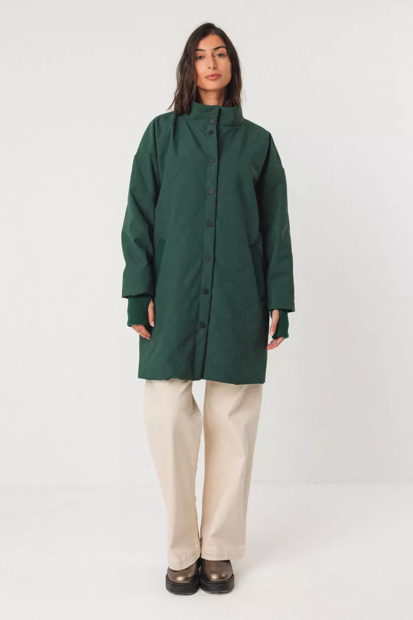 Manteau BRIGITAvert foncé