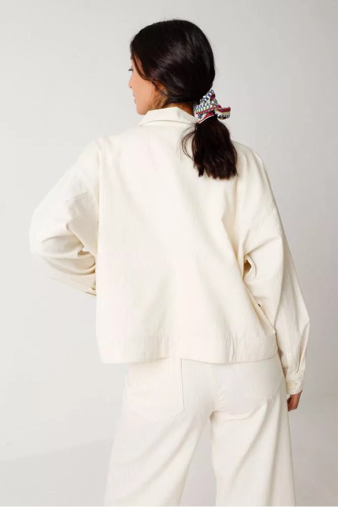 Veste  ZOHARGI-GOTS lignes blanches – vue 3