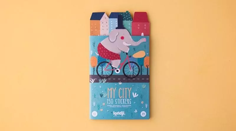 Stickers CITY - Set de 150 autocollants amovibles – vue 12